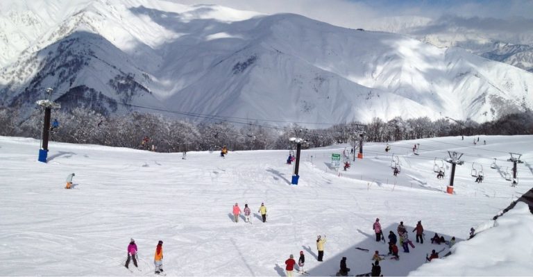 learning to ski