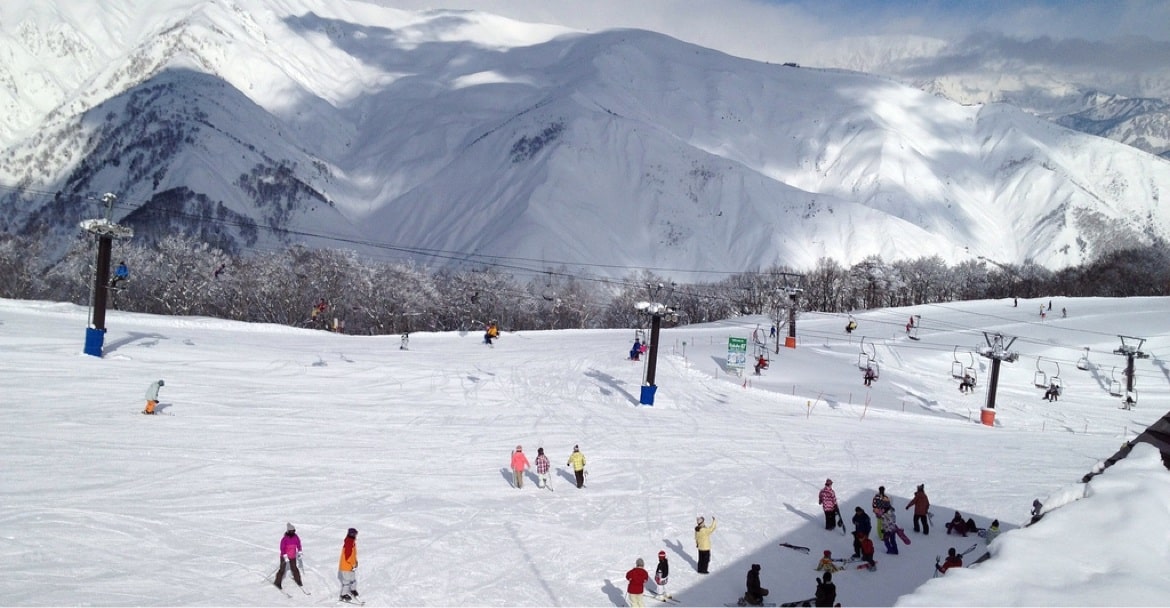 learning to ski