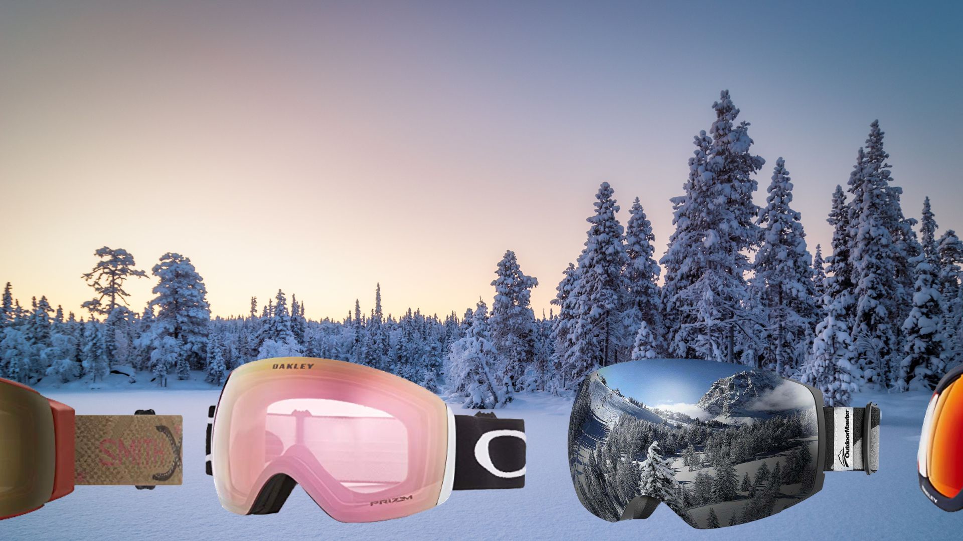 Flat Light Ski Googles