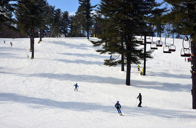 ski blue trail