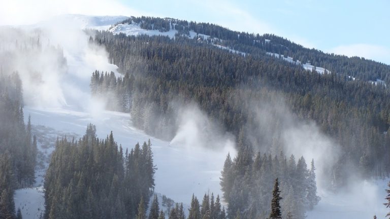 snowmaking trail