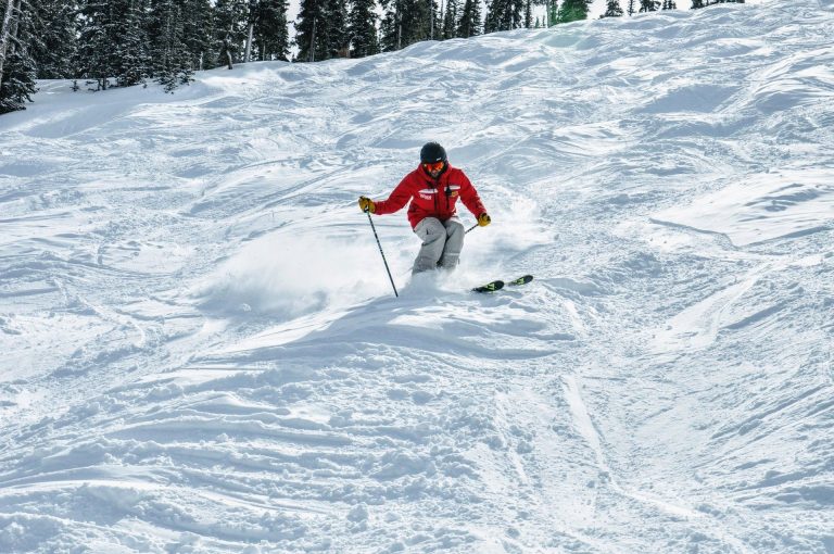 moguls skiing