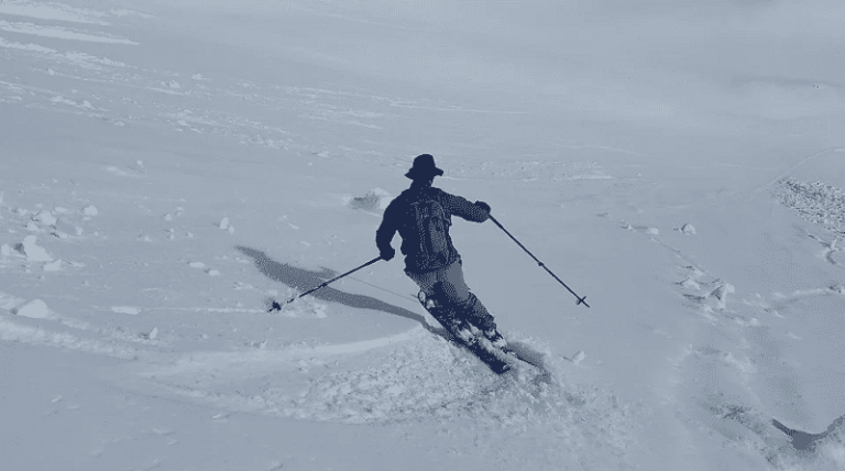Ski with Feet Together