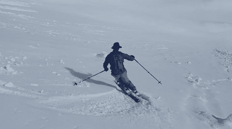 Ski with Feet Together
