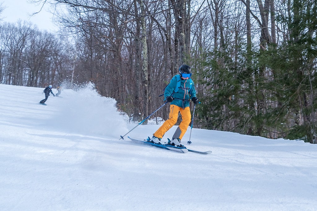 December-Skiing