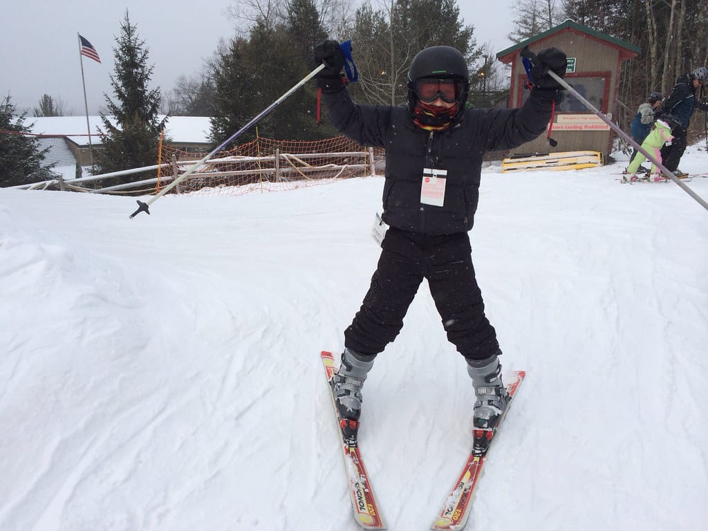 Ski-bunny