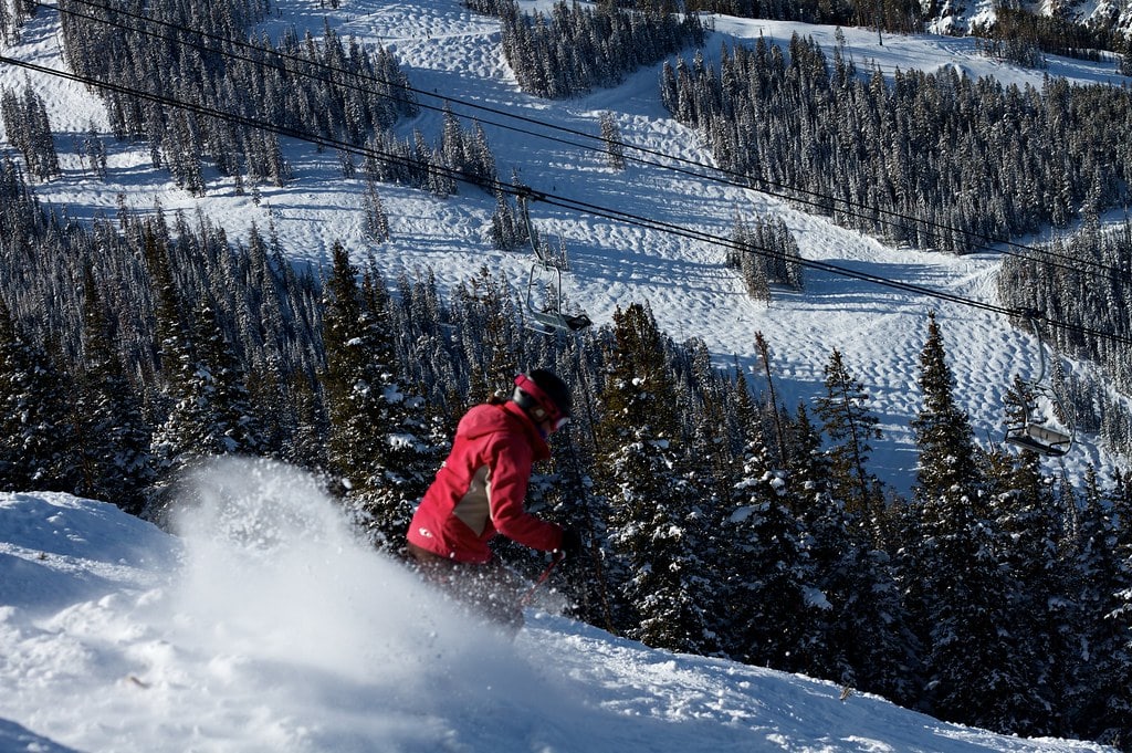 ski-in-red-jacket