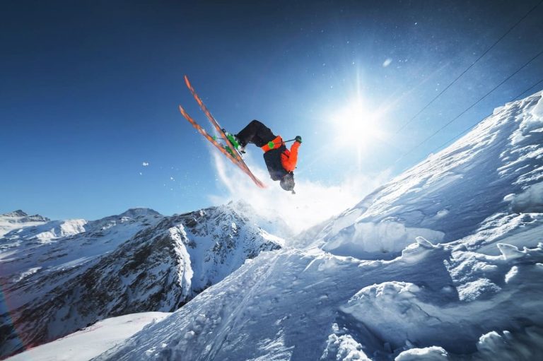 Athlete Skier