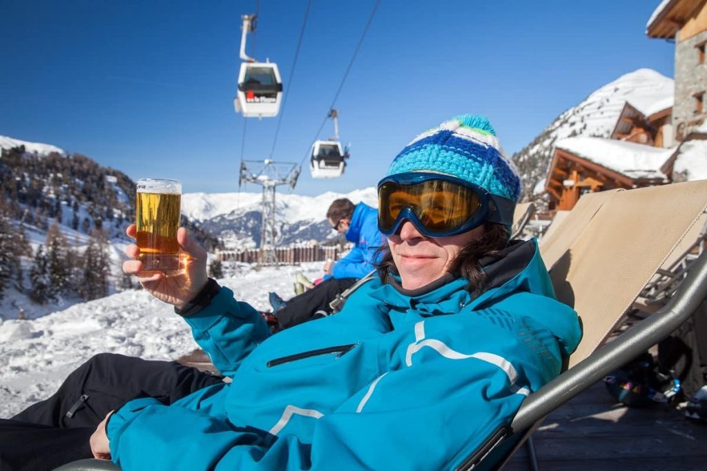 French ski resort