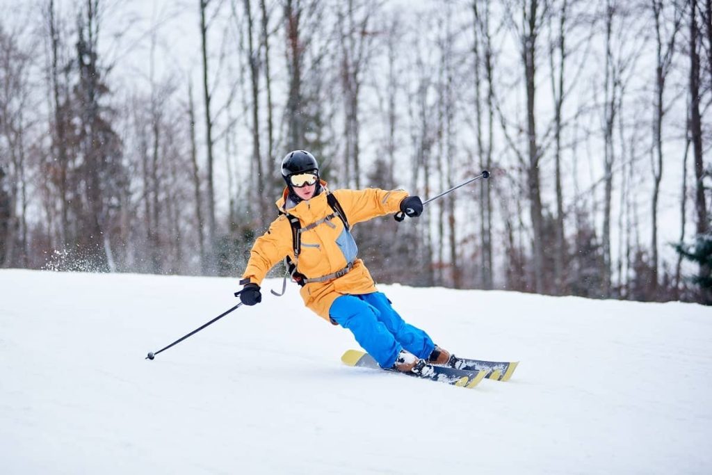 Young Man Skier