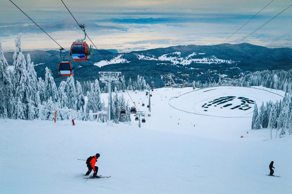 ski gondolas