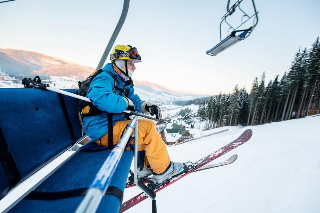 ski lift chair