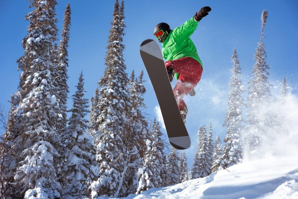 Freeride Snowboarding