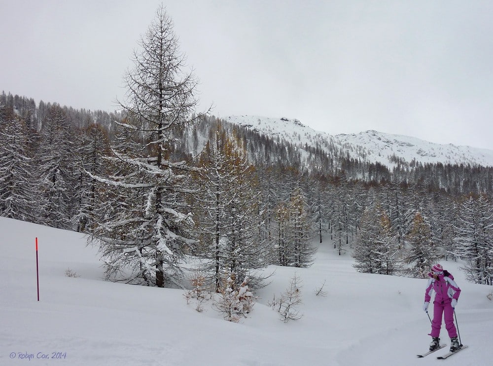Snow at Sauze