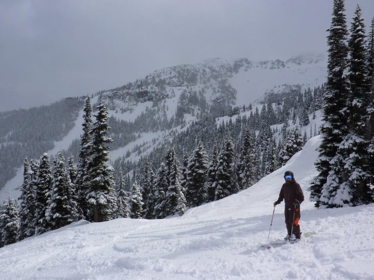 Spring skiing