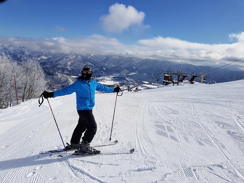 ski lesson