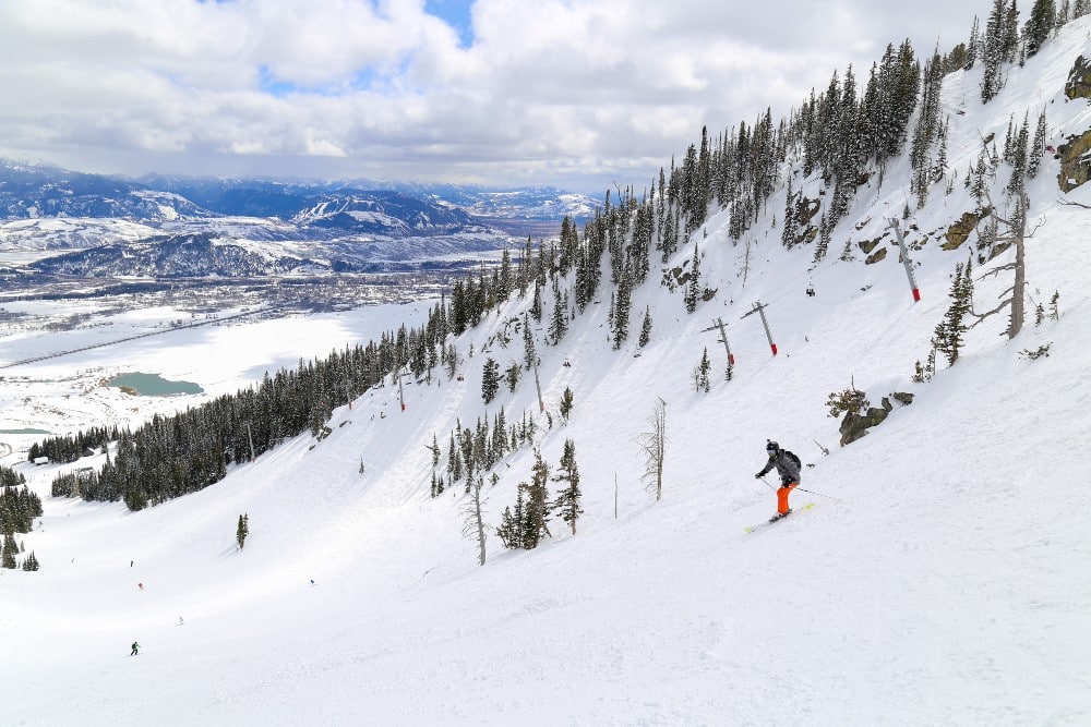 skiing in Jackson Hole Wyoming