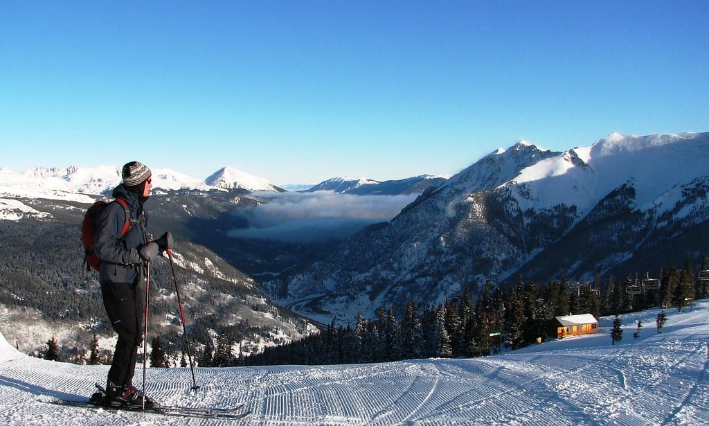 slopes and low clouds
