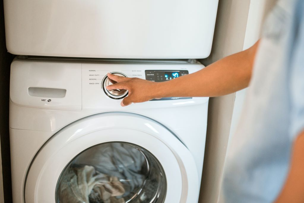 using washing machine