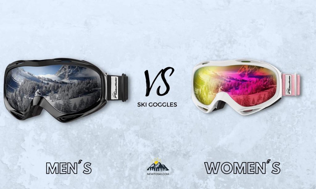 Mens vs Womens ski goggles