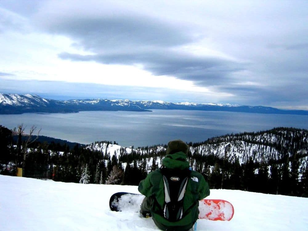Ski At Tahoe 