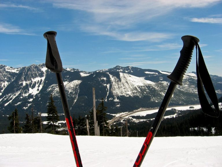 Skiing at West