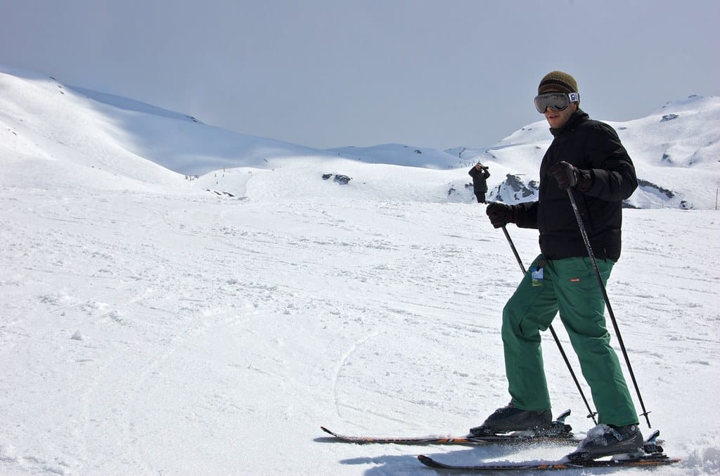Skiing in Avoriaz