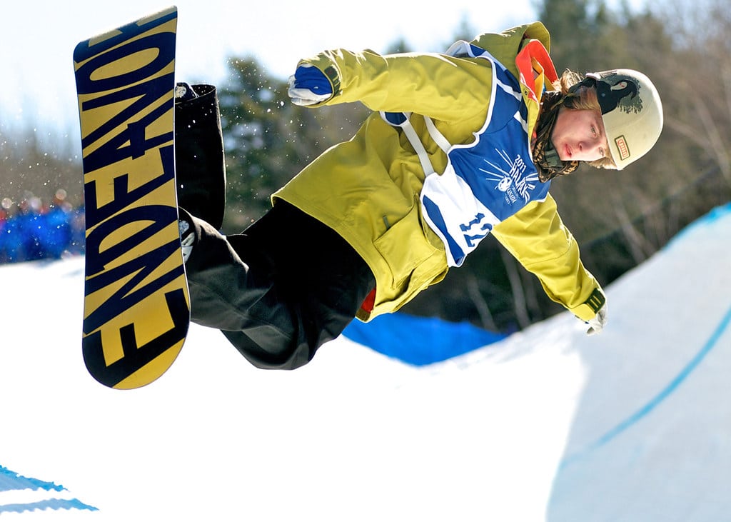 Snowboard Half Pipe