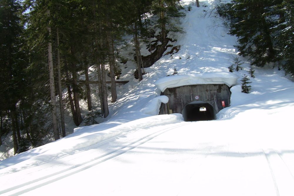 St. Anton cross country skiing