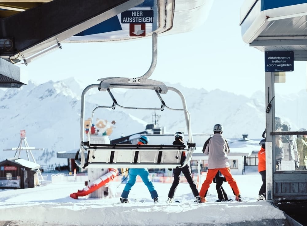 ski lift off