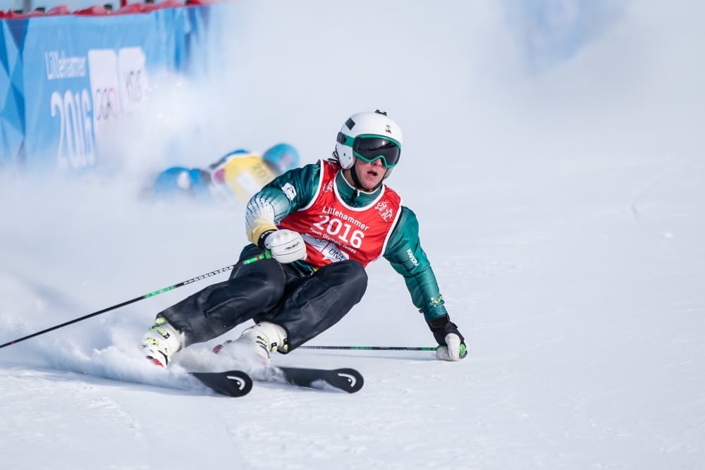 skier olympics competition