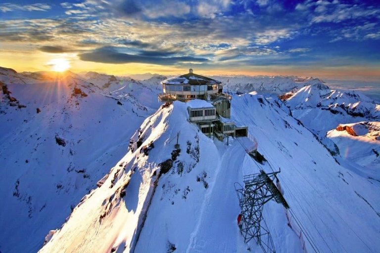 skiing in switzerland