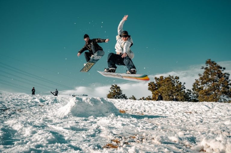 snowboarding