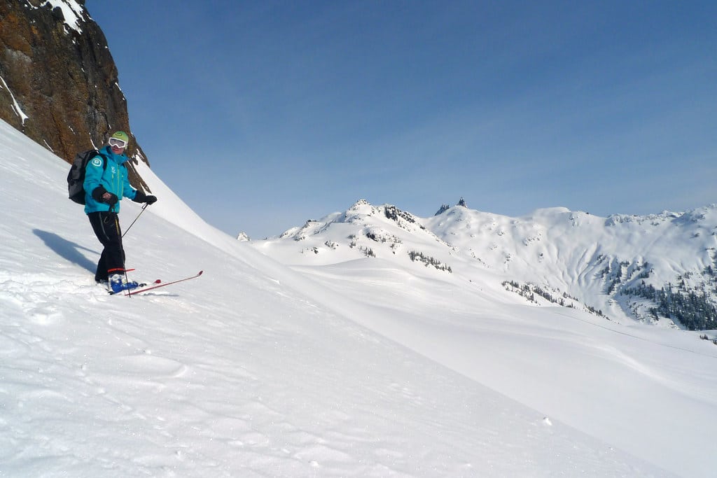 Cat skiing guide