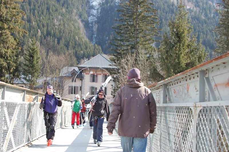 Chamonix skiing
