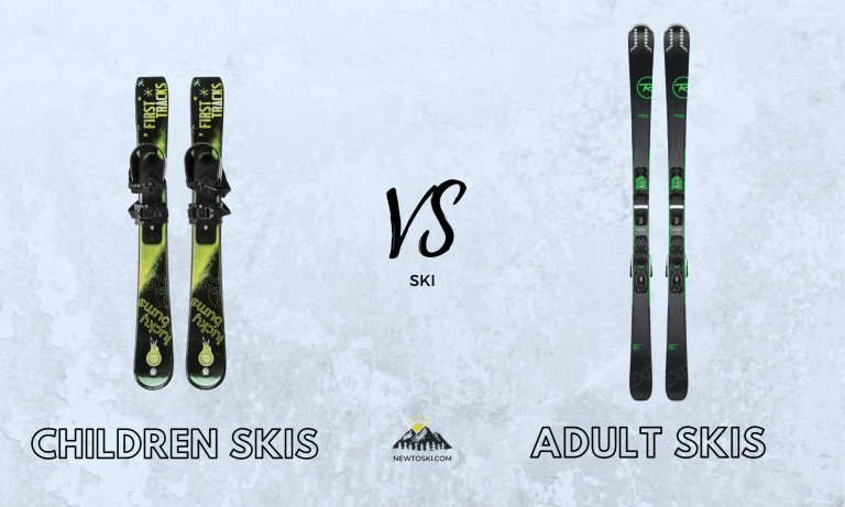 Children Skis vs Adult Skis