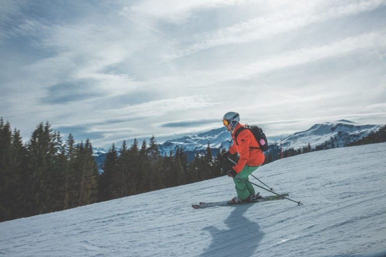 Downhill Orange Jacket