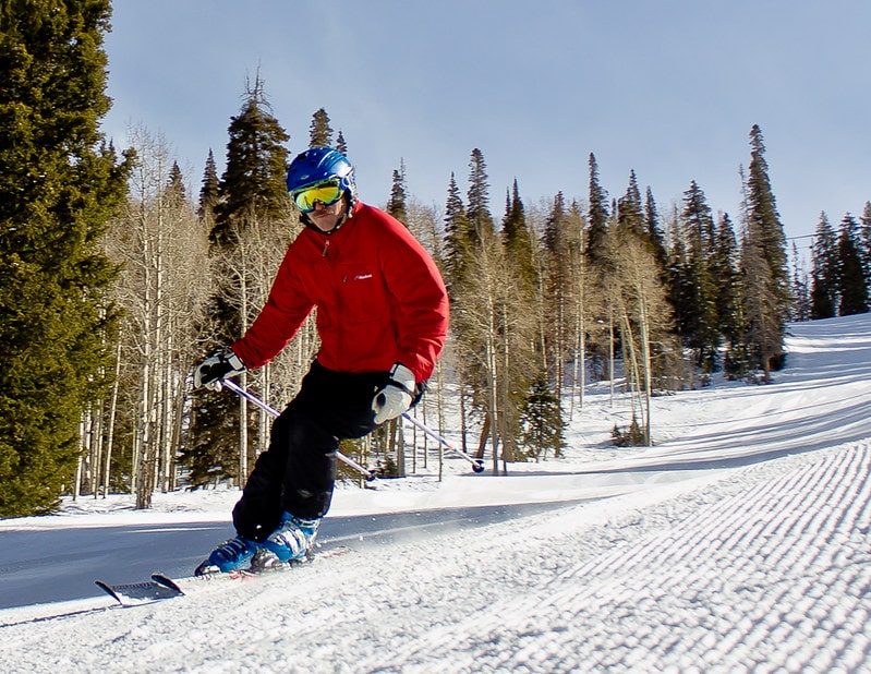 Skiing at Brighton