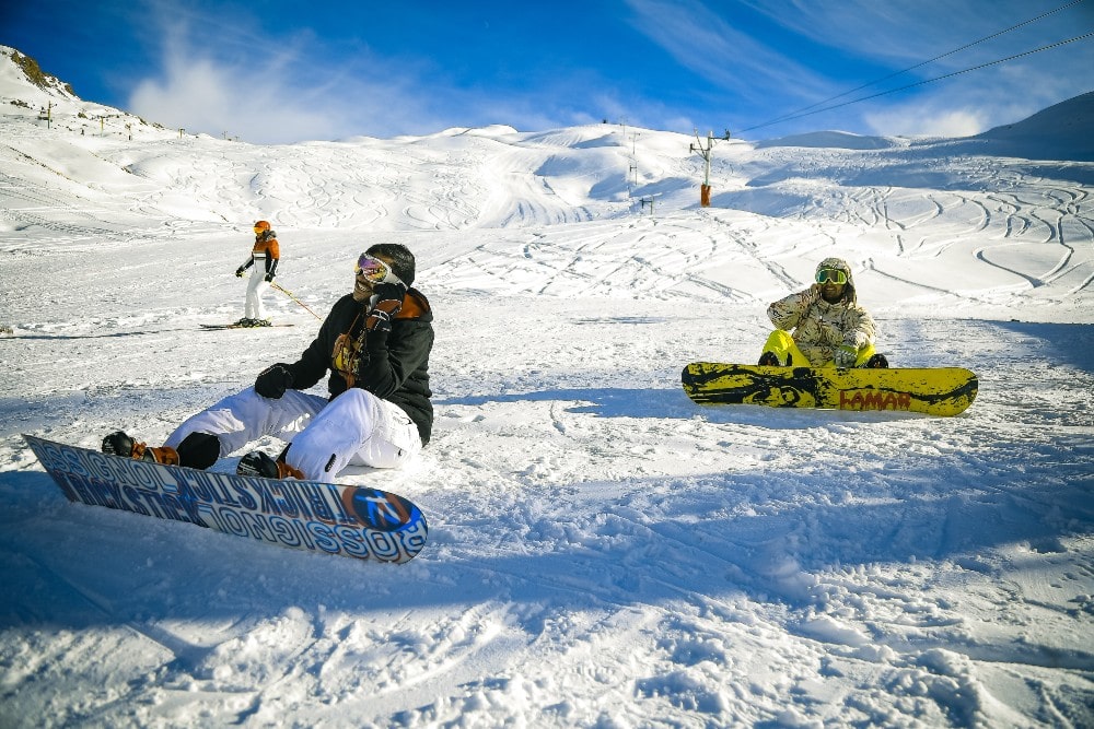 Snowboarders