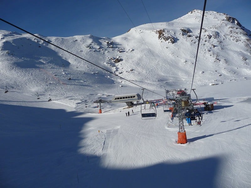 Verbier chair lift