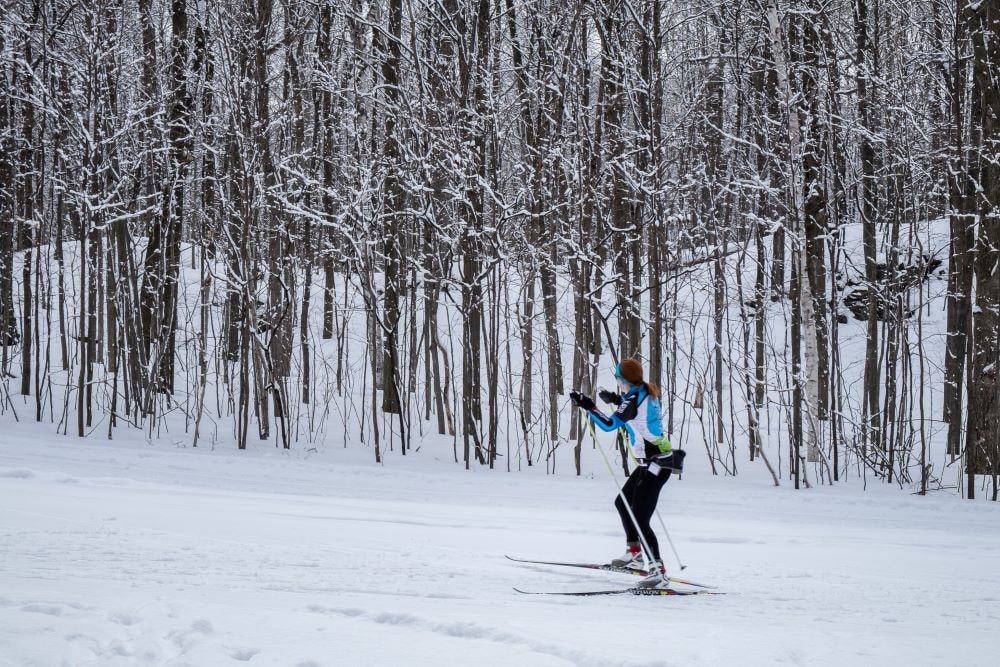 skiing cross country
