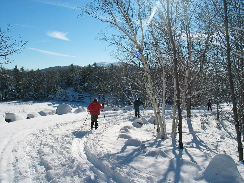 skiing in Maine