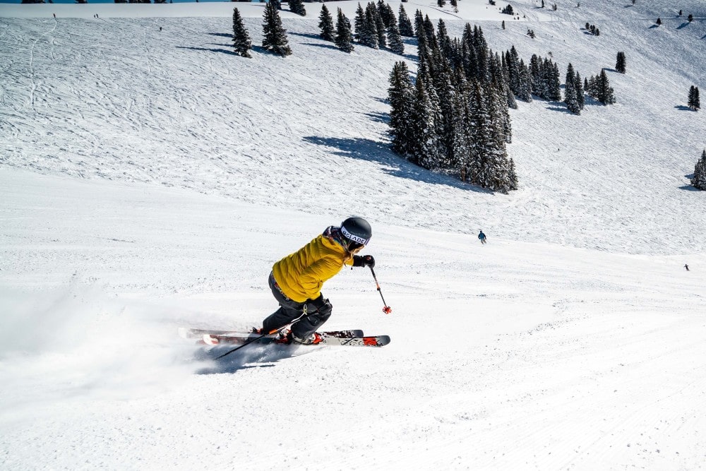 woman skier