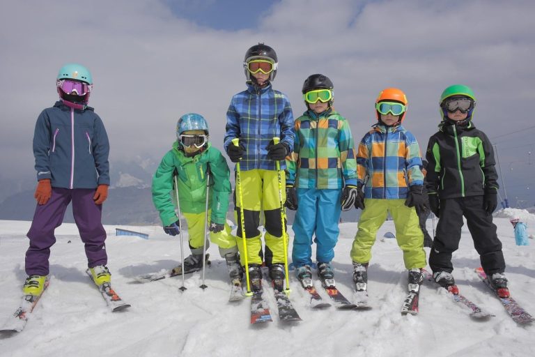 Skiing Kids