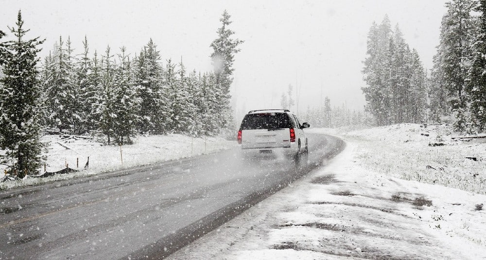 car snow
