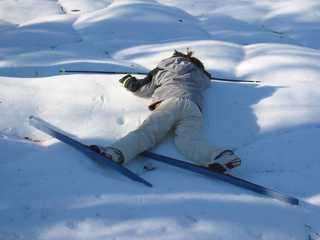 ski fail