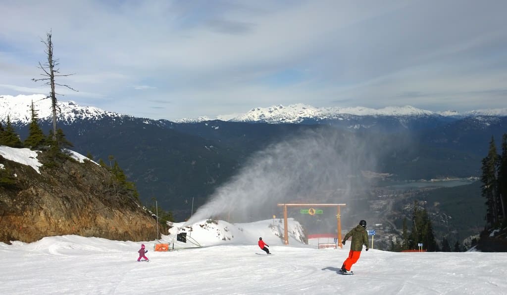 snow making