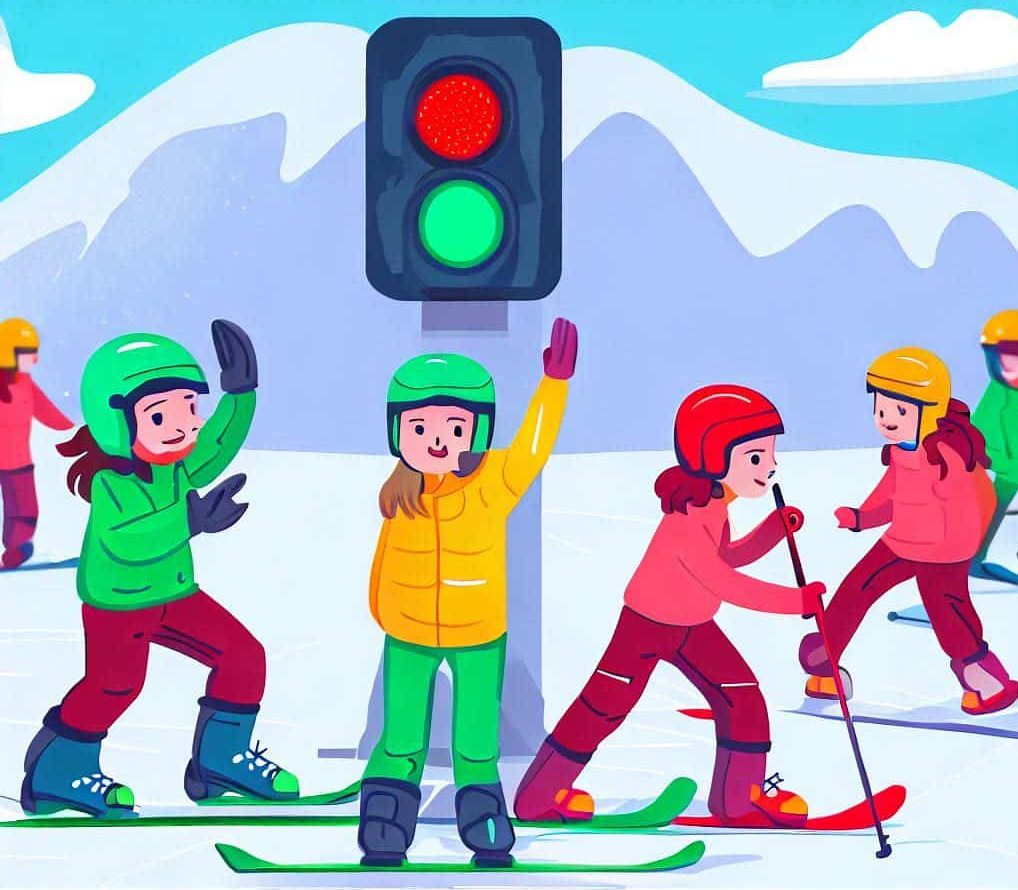 ski tag game